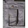 Pantalon artisan bicolore gris/noir