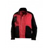 Veste profil  bicolore rouge/noir