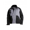 Veste profil  bicolore gris/noir