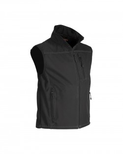 Veste Softshell sans manches noir