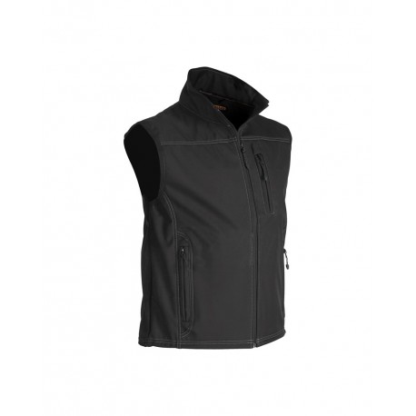 Veste Softshell sans manches noir