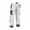 Pantalon X1500 peintre blanc/gris