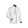 Veste Softshell légère blanc/gris