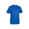 T-shirt col rond bleu roi