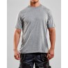 T-shirt col rond gris