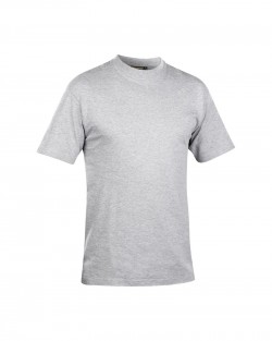 T-shirt col rond gris