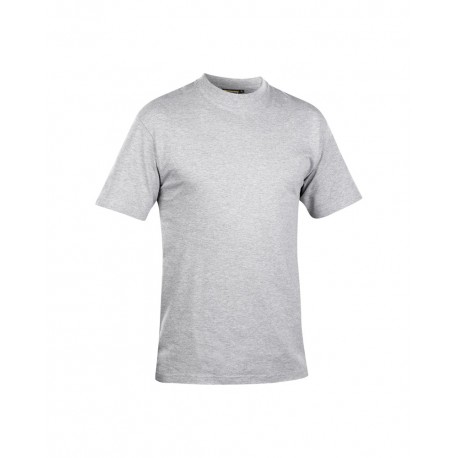 T-shirt col rond gris