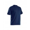 Pack x5 T-Shirts col rond marine