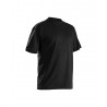 Pack x5 T-Shirts col rond noir