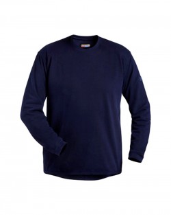 Sweatshirt col rond marine