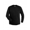 Sweatshirt col rond noir