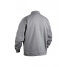 Sweatshirt col polo gris