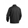 Sweatshirt col polo noir