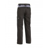 Pantalon Industrie noir/gris