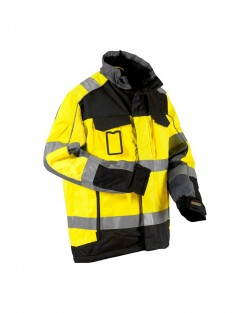 Veste Transport Hiver jaune/noir