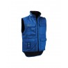 Gilet Sans Manches hiver bleu roi