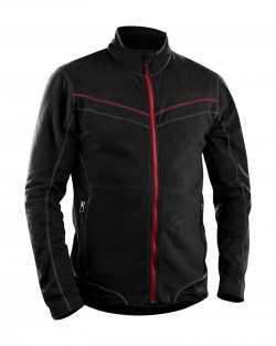 Veste polaire microfibre noir