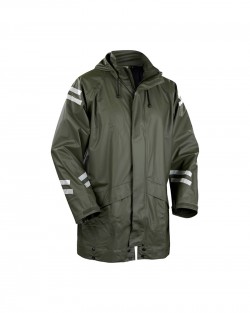 Veste de pluie vert armée