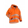 Veste de pluie vert orange