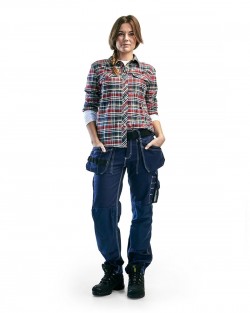 Pantalon Artisan Femme marine