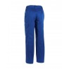 Pantalon services femme bleu roi