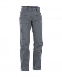 Pantalon industrie femme poly-recyclé gris