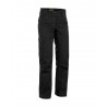 Pantalon industrie femme poly-recyclé noir