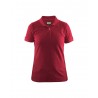 Polo femme rouge